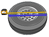 Measure your tire diameter